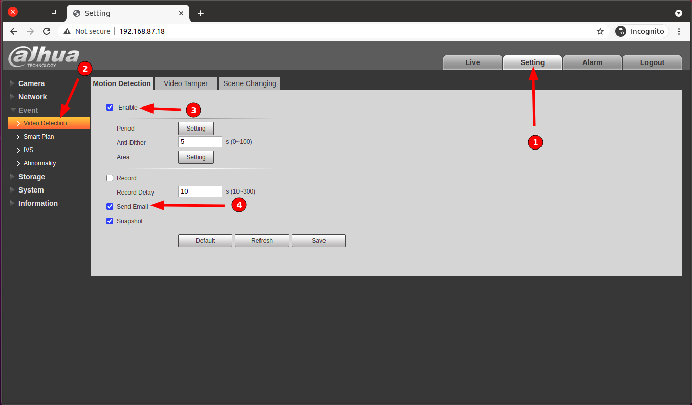 Dahua config tool